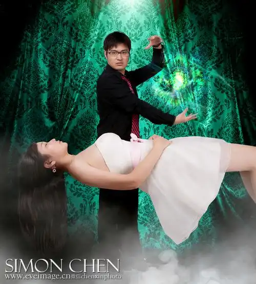 标题:学医的结婚照 骷髅针管客串-创意婚纱摄影