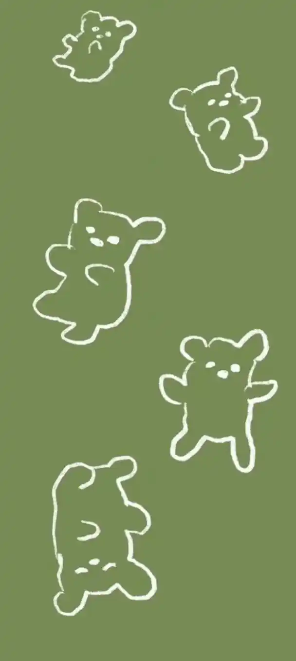 手机壁纸|蓝绿色系|简约风