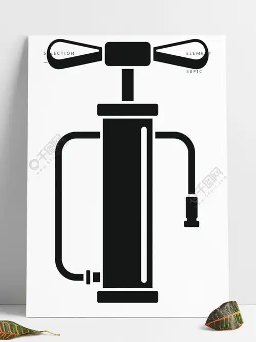 背景网络设计的传染媒介象的简单的例证隔绝的空气泵图标,简约风格