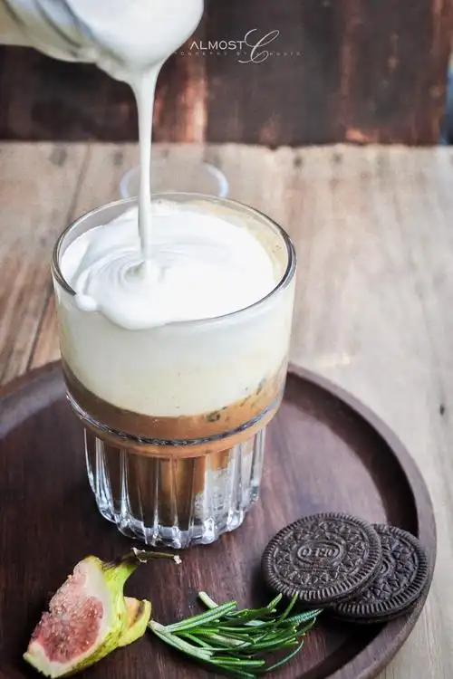 海盐奶盖拿铁 软软的很走心 -吖ci