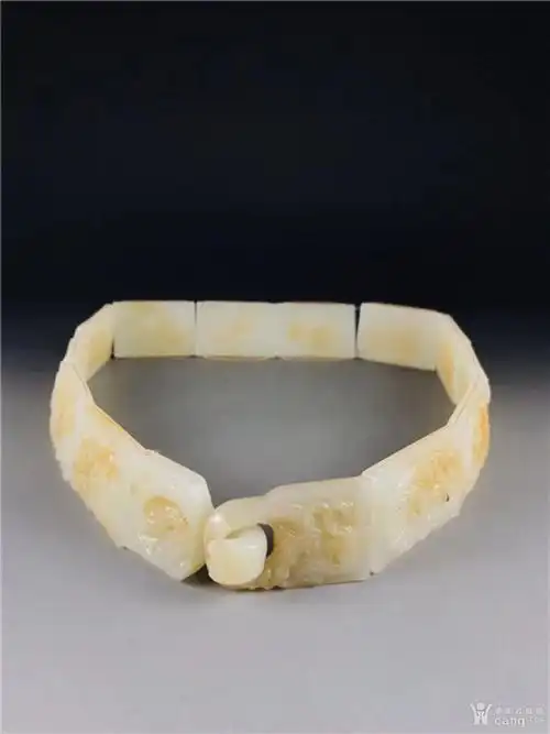 旧藏 清代和田玉腰带