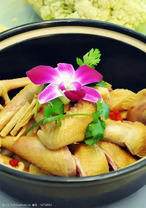 中华美食闽菜酒娘河田鸡图片