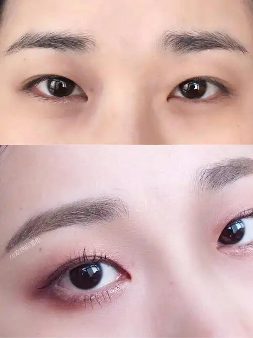 93第一选择眼影选择不要太亮色系的,整体哑光颇双眼皮内双眼皮图片