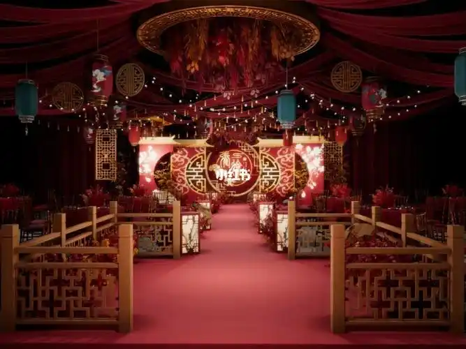 中式婚礼效果图设计