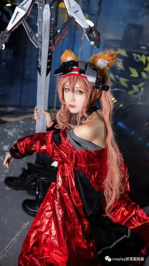 cos明日方舟干员安洁莉娜