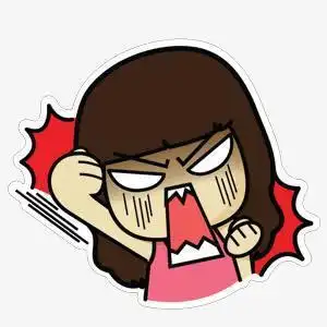 大吼儿说了一段话看完我再也不敢发火爸妈发火发脾气情景图片简笔画