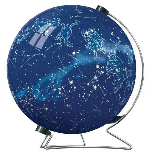 ravensburger 11205立体拼图 540片 星座地球仪 夜光 蓝星空现货-淘宝