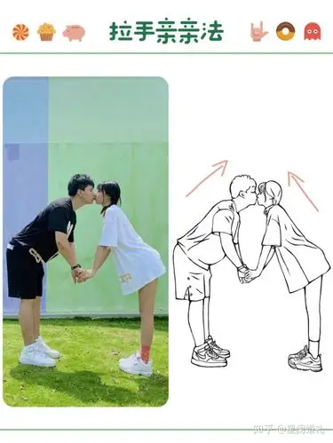 高甜手把手教你情侣拍照pose站姿篇这个假期拍起来吧