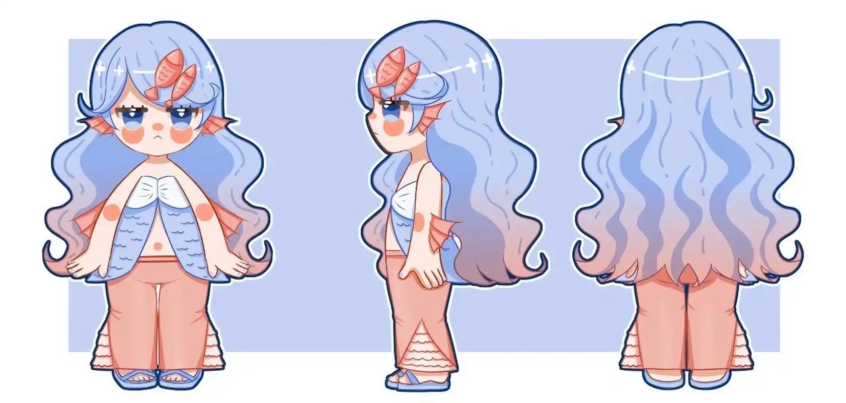 十二星座q版拟人 画了三视图的十二星座q版拟人 从左到右分别是 处女