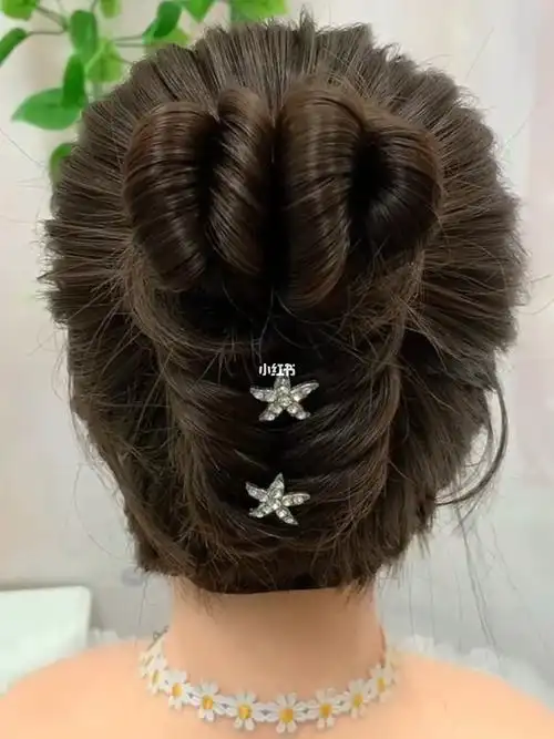 大气精致的日常盘发