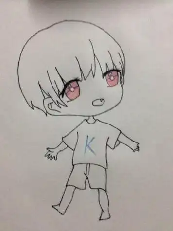 王俊凯q版简笔画怎么画简单彩色怎样画简笔画q版王俊凯q版王俊凯怎么