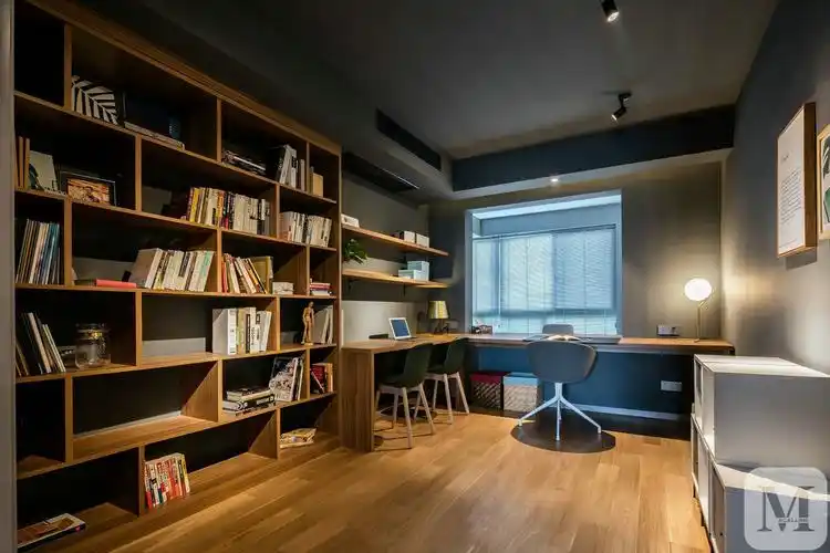 简约书房吊顶装修效果图