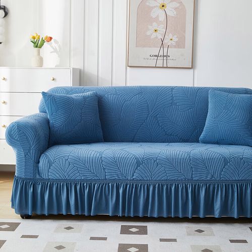 罔济直排一二三沙发套罩全包四季通用单人老式一体沙发罩弹力盖布