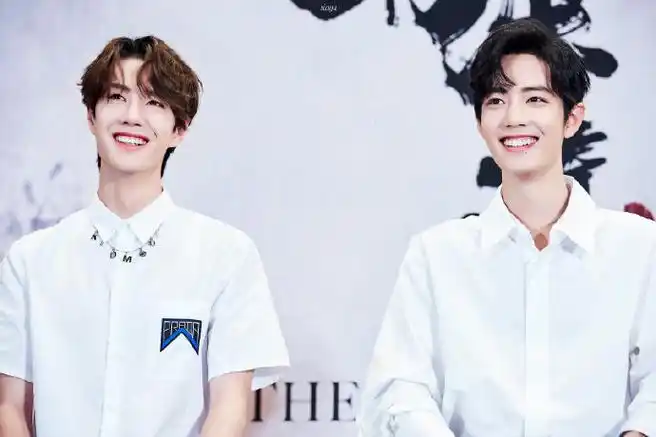 博君一肖超话那些超经典的博君一肖双人真图晚安好梦!