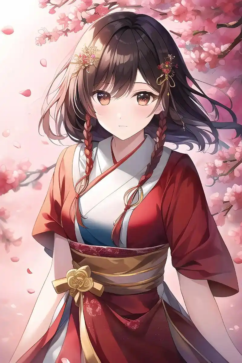 中国风二次元女孩来啦,哪种发色是你的最爱?#二次元 #图文热 - 抖音