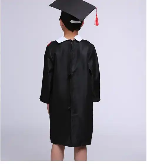 儿童博士服小学生幼儿园博士服学士服博士帽毕业拍照服装礼服套装