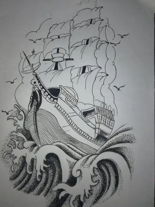 美术乘风破浪简笔画初中生美术科简笔画戴眼镜的长发女中学生漫画图