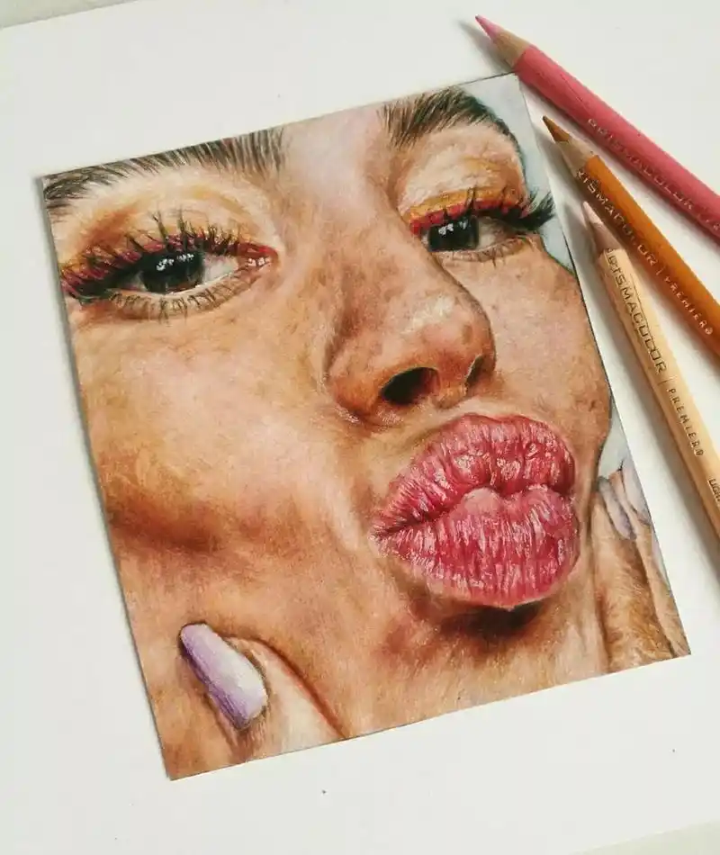 14岁这画功你服不服