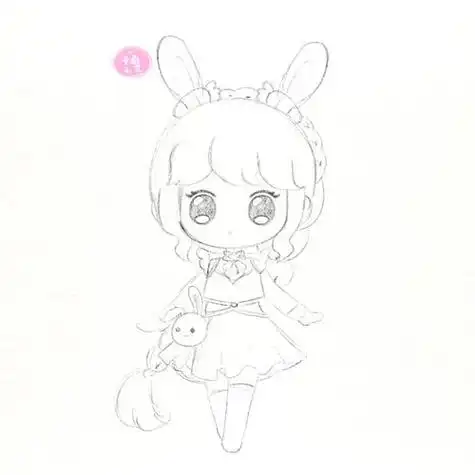 斗罗大陆小舞 简笔画教程 萌萌斗罗q版小舞斗罗大陆斗罗大陆小舞