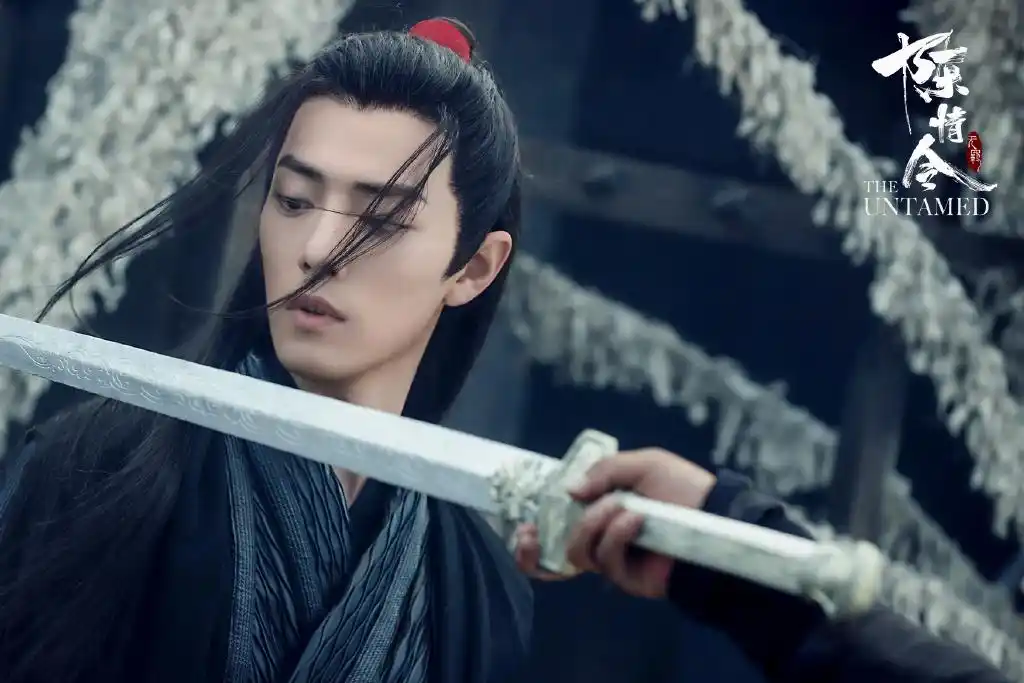 超帅气肖战古风壁纸_陈情令魏无羡
