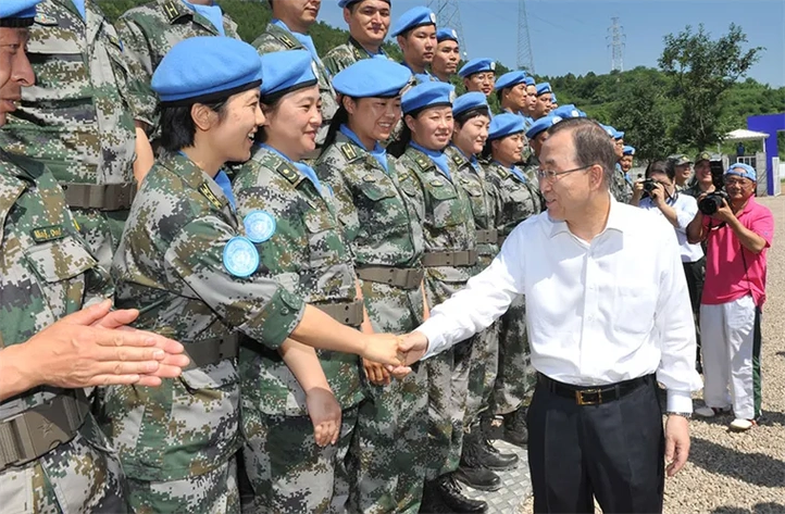 中国蓝盔和平力量