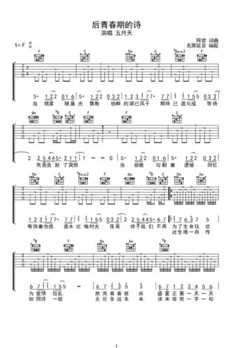 五月天后青春期的诗