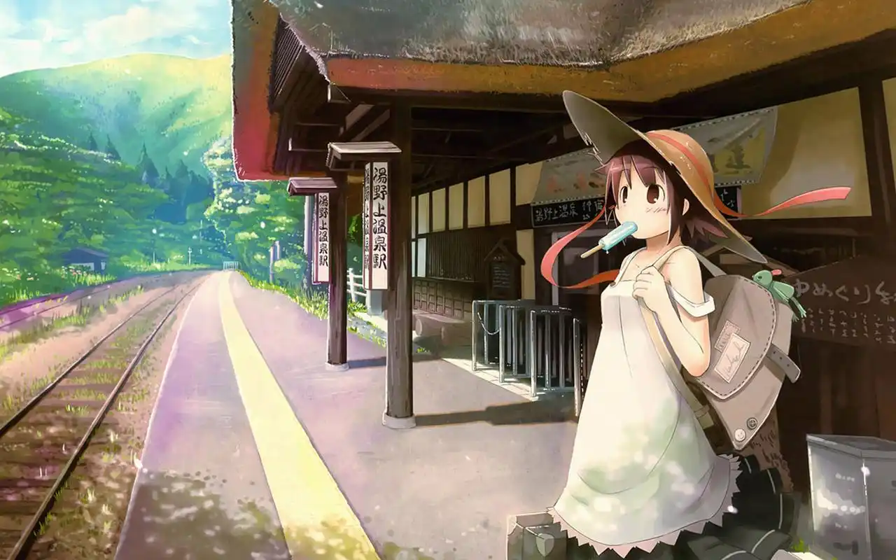 日系二次元动漫女孩唯美图片桌面壁纸高清大图预览1920x1200_卡通动漫