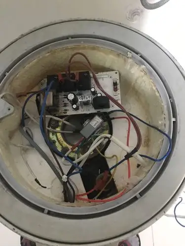 美的电热水器f60-30f2(h)(摇控)电源板怎么接线,洗内胆时全扒了,不记