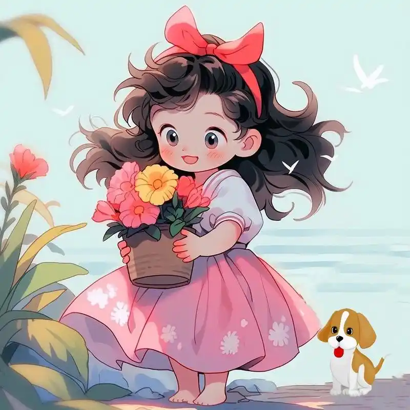 治愈头像/爱笑的女孩运气不会差哦! 笑一笑十年少!