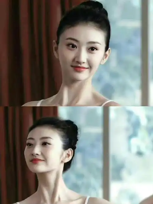 刚出道时期的景甜