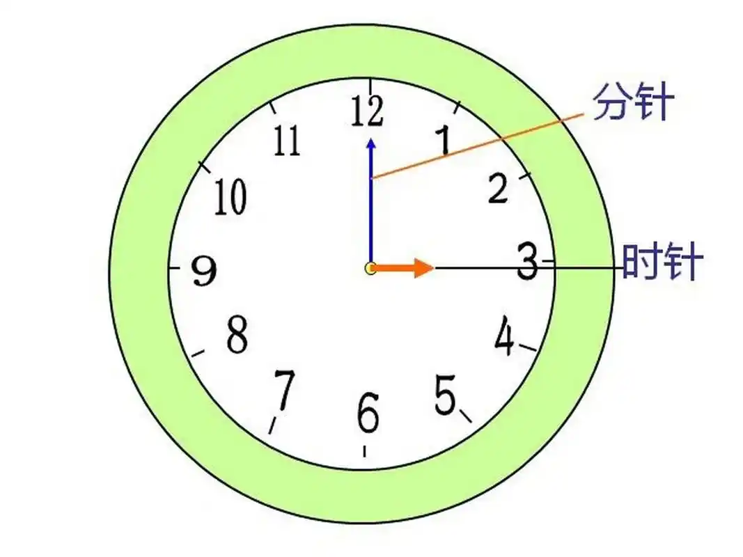 认识钟表——整点,半点