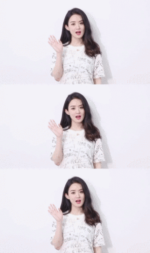 赵丽颖动图扇子要开花儿