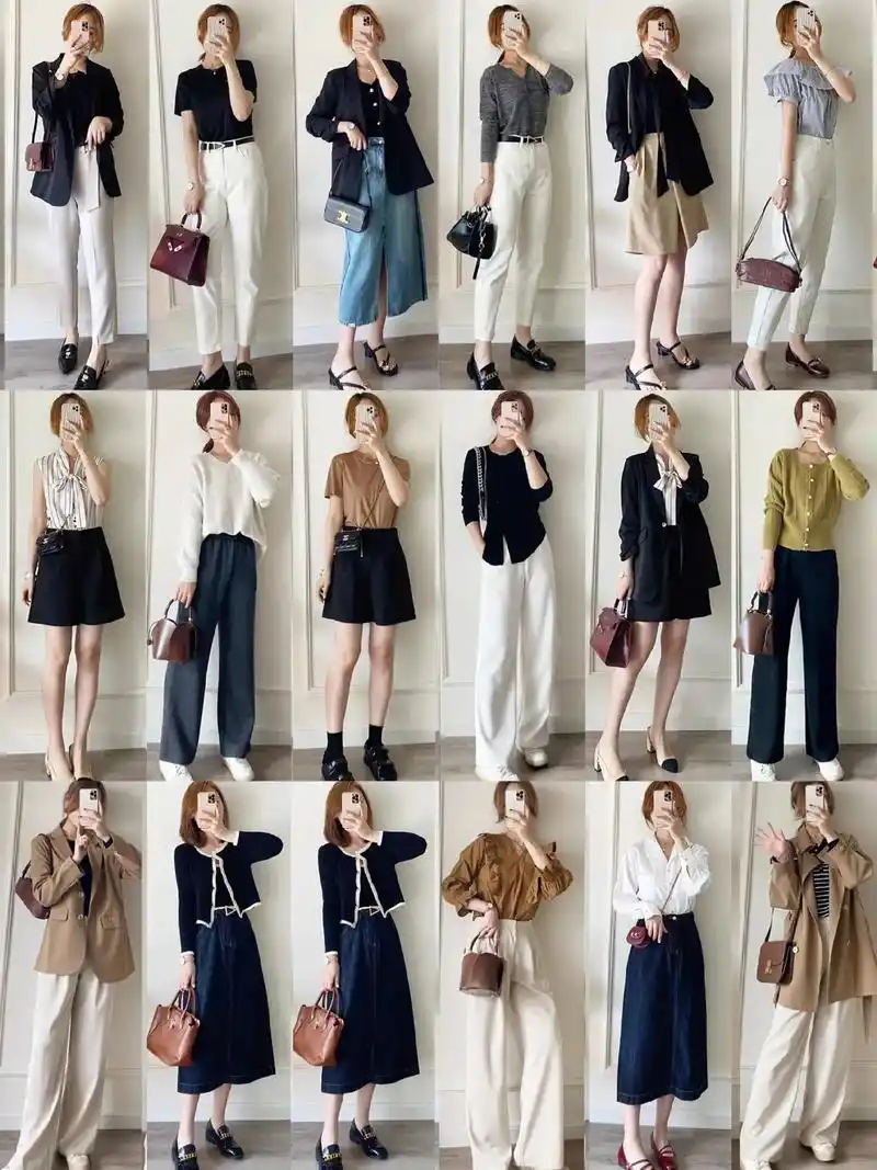 穿衣搭配--夏季女生上班通勤时髦气质穿搭.穿衣搭配--夏季女 - 抖音