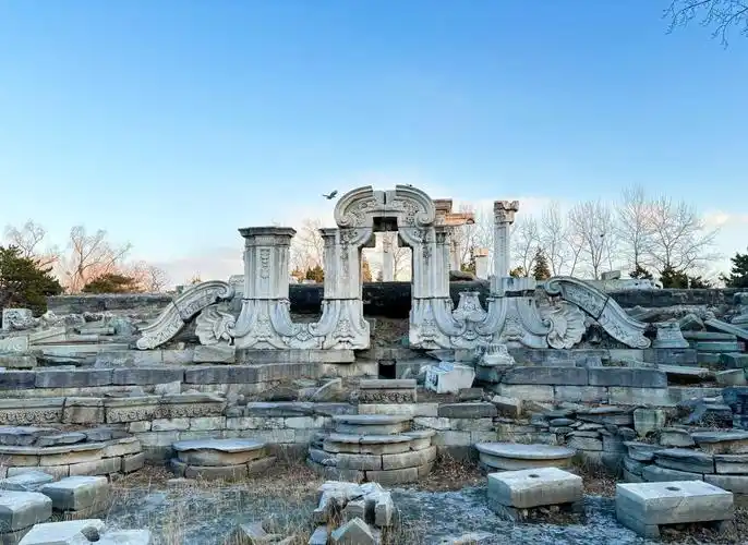 🏯圆明园残垣断壁的震撼与悲凉💔