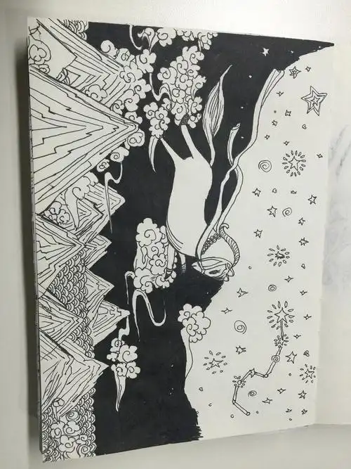 绘画临摹习作【梦境】