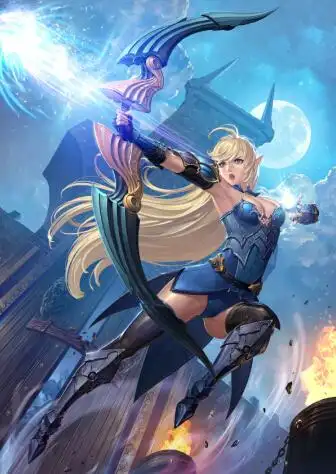 《指尖刀塔》全新原画首曝 无畏骑士震撼来袭