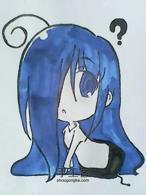 【晓希】论如何爪绘一只萌萌哒贞子小姐