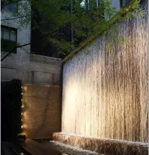 济南花园水幕墙济南石材水幕墙济南客厅水幕