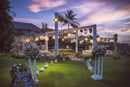 户外婚礼策划 户外婚礼现场布置图片
