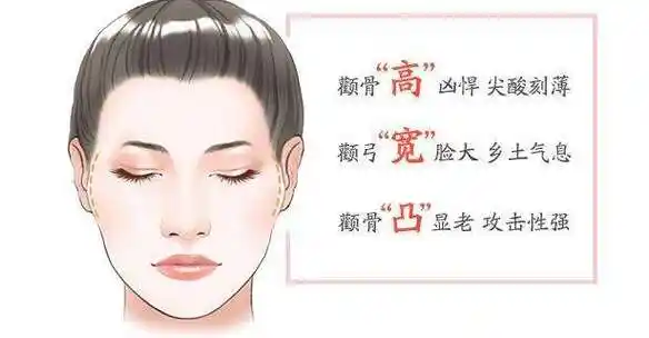 下巴宽,颧骨高,太阳穴凹 面相_颧骨高面相图_女人颧骨高面相与命运