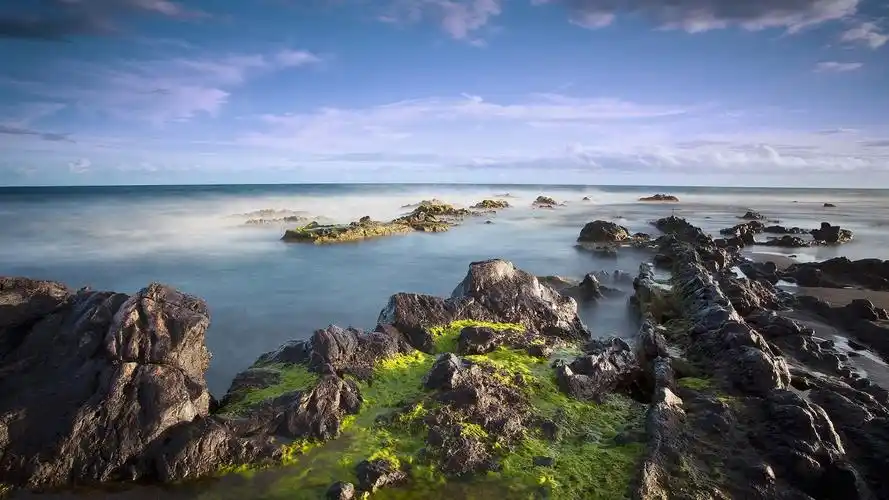 亮丽的海岸风景高清宽屏桌面壁纸高清大图预览1920x1080_风景壁纸下载