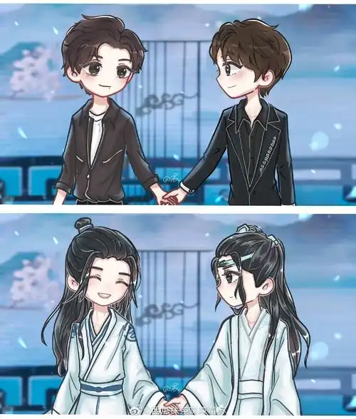 博君一肖超话漫画王一博肖战 - 堆糖,美图壁纸兴趣社区