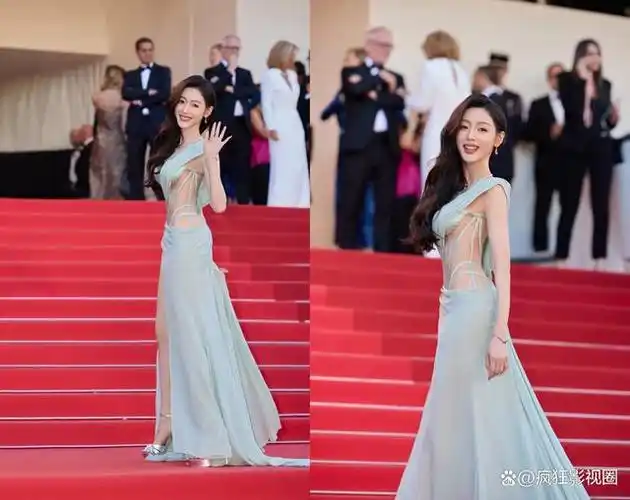 戛纳三天,关晓彤被抢镜,张天爱钟楚曦蹭红毯,艾玛斯通还是赢家