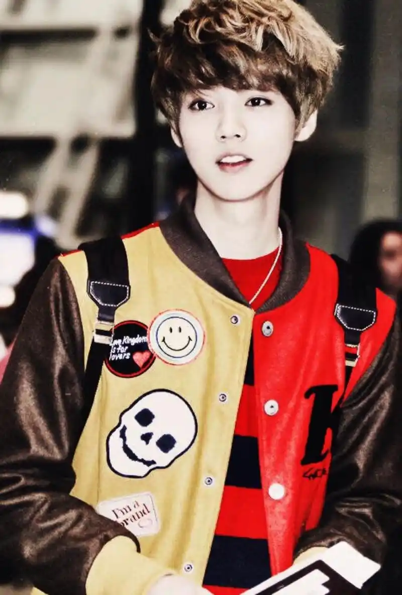 exo时期的鹿晗,韩国的妆造是有点东西的 #鹿晗