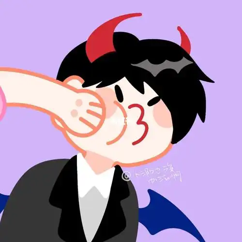 情侣头像分享小恶魔拳