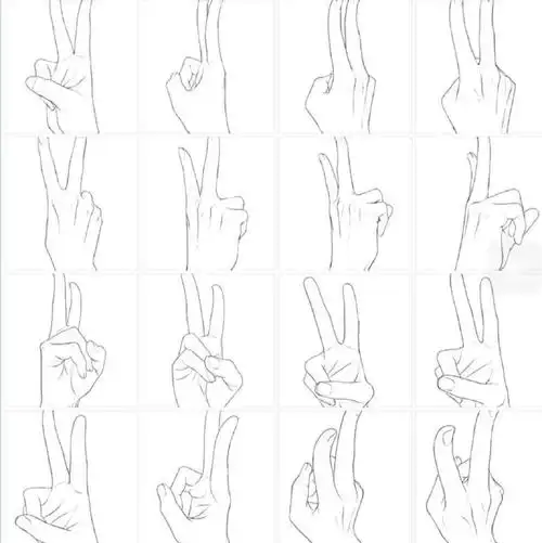 绘画教程画人难画手今天就教你怎么画手