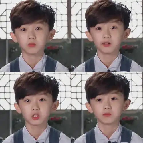 马嘉祺童年旧照