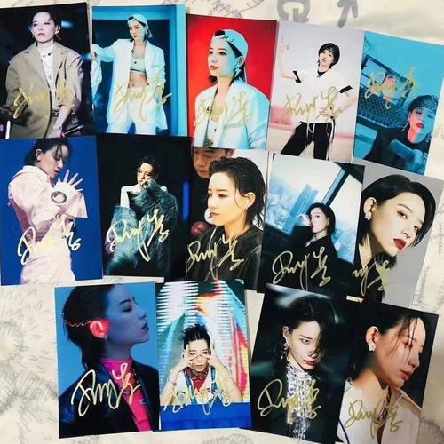 李斯丹妮亲笔签名照亲签保真粉丝应援周边产品收藏无印刷买二送一