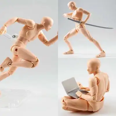 figma手办模型关节可动素体漫画人体模型美术绘画写生人偶shf素体