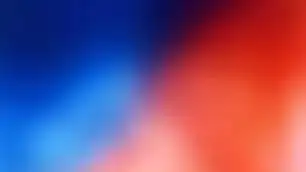 红蓝渐变山峦背景图